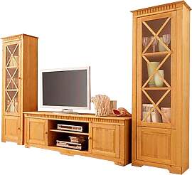 Wohnwand OTTO HOME "Lisa", beige (natur