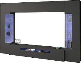 Wohnwand OTTO HOME "New Egypt", schwarz