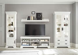 Wohnwand OTTO HOME "Royal", weiß,