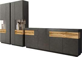 Wohnwand OTTO HOME "SILKE", grau