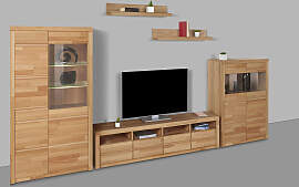 Wohnwand OTTO HOME "Silkeborg", beige