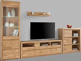 Wohnwand OTTO HOME "Silkeborg", braun