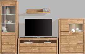 Wohnwand OTTO HOME "Silkeborg", braun