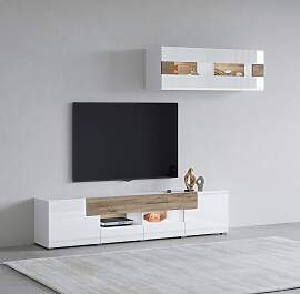 Wohnwand OTTO HOME "Toledo", weiß