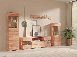 Wohnwand OTTO HOME "VETRO: besteht aus 2