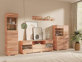 Wohnwand OTTO HOME "VETRO: besteht aus 2