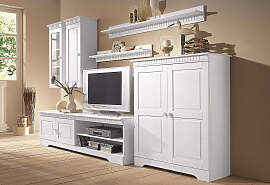 Wohnwand OTTO HOME, weiß, Kastenmöbel-Sets,