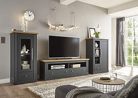 Wohnwand OTTO HOME "Westminster", grau