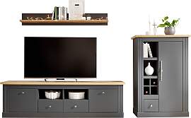 Wohnwand OTTO HOME "Westminster S", grau 