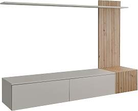 Wohnwand Solo Kaschmir/Eiche Artisan