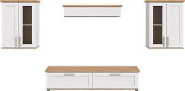 Wohnwand Verona Lärchefarben/ Eiche Artisan