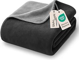WOHNWOHL® Kuscheldecke (150x200cm) • Weiche