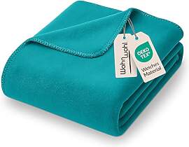 WOHNWOHL® Kuscheldecke (150x200cm) • Weiche