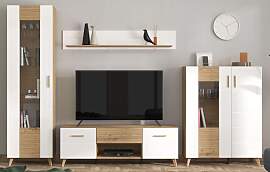 Wohnzimmer-Set INOSIGN "Bretagna Wohnwand,