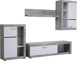 Wohnzimmer-Set INOSIGN "Rosso Wohnwand,