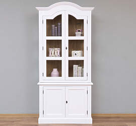 Wohnzimmer Vitrine Landhausstil gewachst