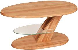 Wohnzimmertisch höhenverstellbar oval