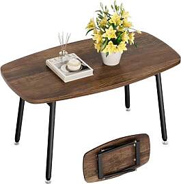 WOHOMO Couchtisch Klappbar,Gartentisch,Klapptisch