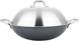 Wok CARL SCHMIDT SOHN "Altena", silber