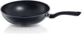 Wok FISSLER "Cenit", schwarz, Ø:28cm,