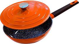 Wok KING "Shine Orange", orange (orange, 