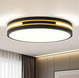 WOKNOS LED Deckenlampe Schlafzimmer 30cm,4000K