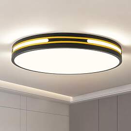 WOKNOS LED Deckenlampe Wohnzimmer 40cm,4000K