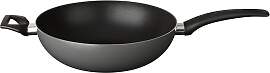Wok Ronny Grau/Schwarz Ø ca. 28cm