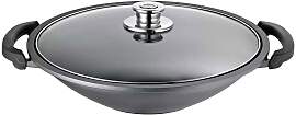 Wok SCHULTE-UFER "Globus i", grau,
