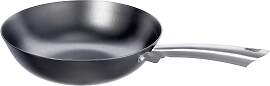 Wok SCHULTE-UFER "Iron Star", silber