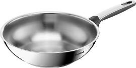 Wok TEFAL "Emotion+", edelstahl,