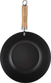 Wok TYPHOON "Typhoon", schwarz, B:28cm
