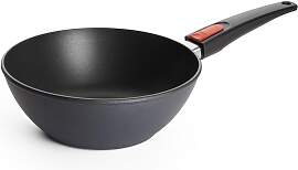 Wok WOLL "Diamond Lite Wok", grau
