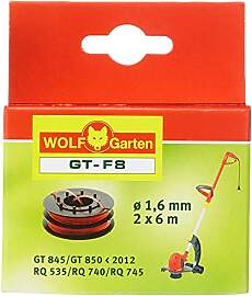 WOLF-Garten GT-F 8 7120503 Fadenspule, Rot