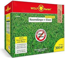 WOLF Garten - Rasendünger plus Eisen - L-PM 300