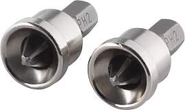 wolfcraft 2 Gipskartonbits PH 2-1342000 - mit