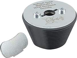 wolfcraft I Aufbohrhilfe für Lochsägen, Ø