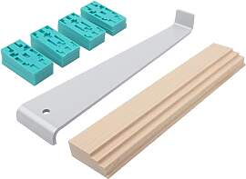 wolfcraft Verlegeset für Laminat - Werkzeug zum