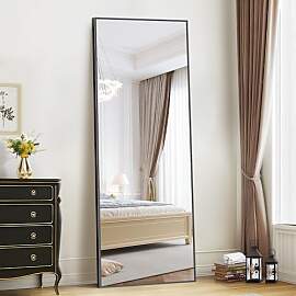 WOLIBEER Großer Ganzkörperspiegel 179 x 65 cm,