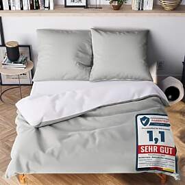 Wolkenfeld Bettwäsche 220x240 cm 3teilig –