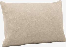 Wolkenfeld Flanell Kissenbezug 70 x 90 Beige –