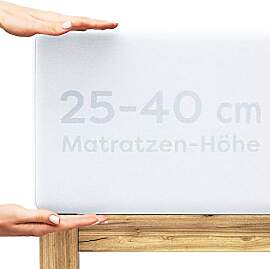 Wolkenfeld Spannbettlaken 200x220cm – 220x240cm