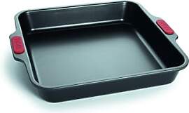 Woll Bakeware Backform viereckig, 28 x 28 cm, mit