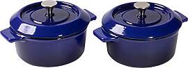 WOLL – Iron Mini-Kasserolle Ø 10 cm blau im 2er 