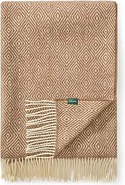 Wolldecke Bianca Braun 130x180 cm - Moderner