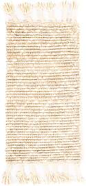 Wollteppich 62 x 32 cm Fußmatte