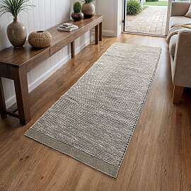 Wollteppich "Anisa", beige (creme,