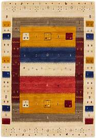 Wollteppich CARPETFINE "Gabbeh Soni",