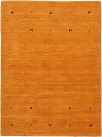 Wollteppich CARPETFINE "Gabbeh Uni, auch als