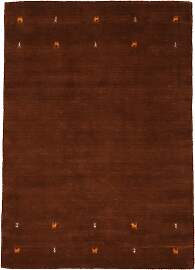 Wollteppich CARPETFINE "Gabbeh Uni, auch als